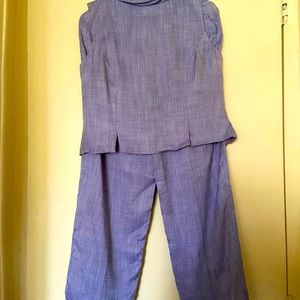 Pantsuit made by Donna Morgan